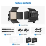 Neewer 660 LED Video Light Kit with Stands - Image 4
